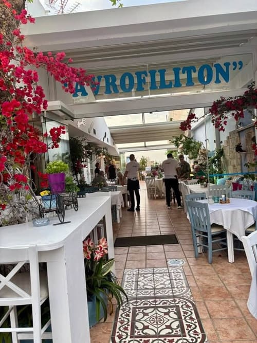 RESTAURANT AVROFILITON | PLATANIAS CHANIA